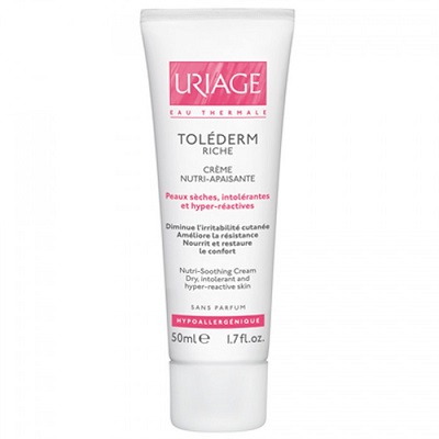 URIAGE Tol&eacute;derm Riche Cr&egrave;me Nutri-Apaisante 50 mL