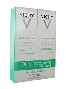 VICHY Cr&egrave;me D&eacute;pilatoire Dermo-Tol&eacute;rance lot 2x150ml