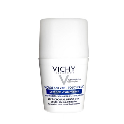 VICHY D&eacute;odorant 24h Toucher Sec 50 mL