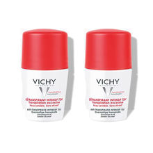 vichy d&eacute;odorant anti-transpirant rouge bille 72h 50ml duo