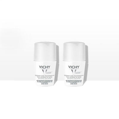 vichy d&eacute;odorant peaux sensibles bille 48h 50ml duo