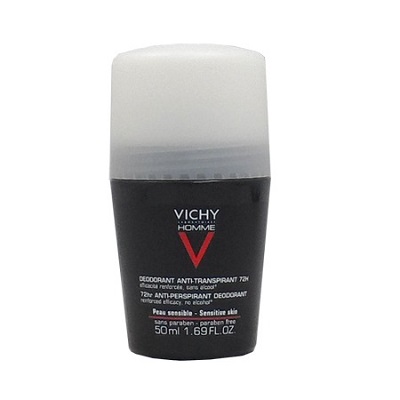 VICHY HOMME D&eacute;odorant Bille Anti-Transpirant 72H -50 mL
