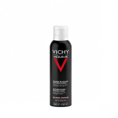 VICHY HOMME Mousse &agrave; Raser Anti-Irritations 200 mL