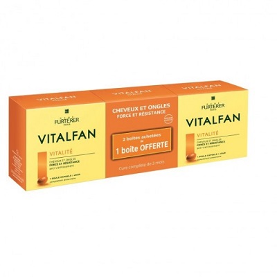 RENE FURTERER Vitalfan Vitalit&eacute; 3 x 60 caps.