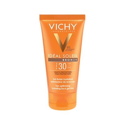 VICHY Id&eacute;al Soleil Bronze Gel Fluide Hydratant SPF30 50ml