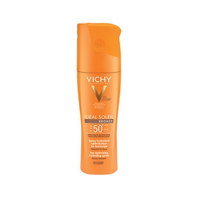 VICHY Id&eacute;al Soleil Bronze Spray Hydratant SPF 50 200ml