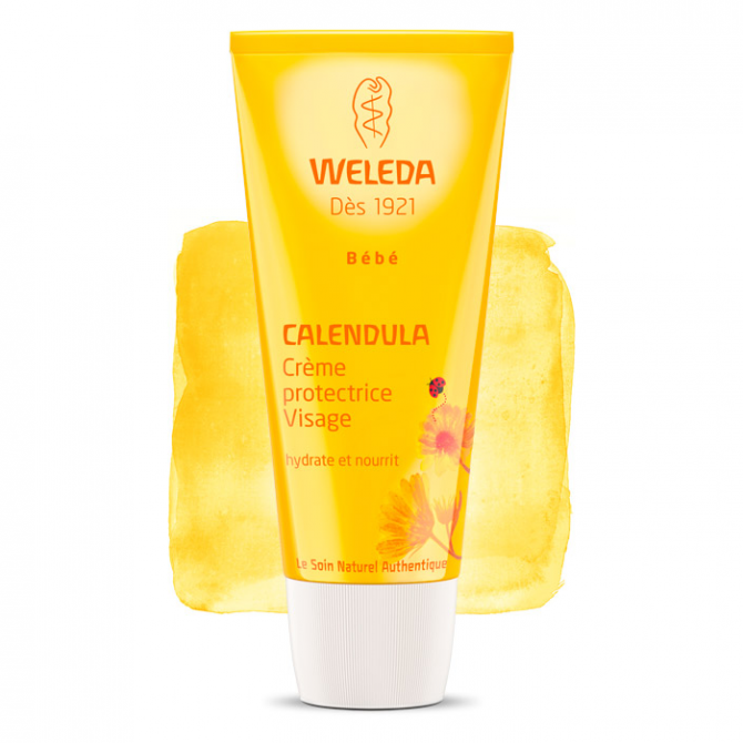 WELEDA Cr&egrave;me Protectrice Visage Calendula 50 mL