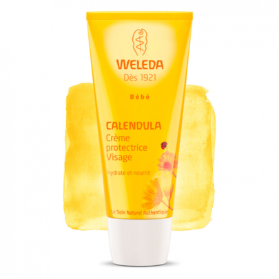 WELEDA Cr&egrave;me Protectrice Visage Calendula 50 mL