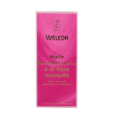 WELEDA Huile Harmonisante &agrave; la Rose Musqu&eacute;e 100 mL