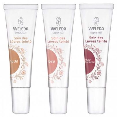 Weleda soin des l&egrave;vres teint&eacute; 10 mL