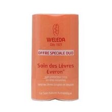 WELEDA Duo Soin des L&egrave;vres Everon 4.8gx2