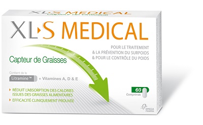 XL-S MEDICAL Capteur de Graisses 60 Comprim&eacute;s