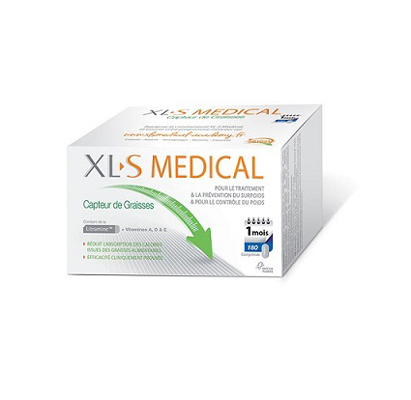 XL-S MEDICAL Capteur de Graisses 180 Comprim&eacute;s