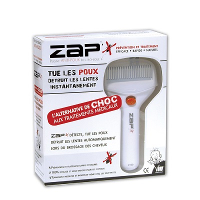 ZAP peigne anti-poux &eacute;lectronique